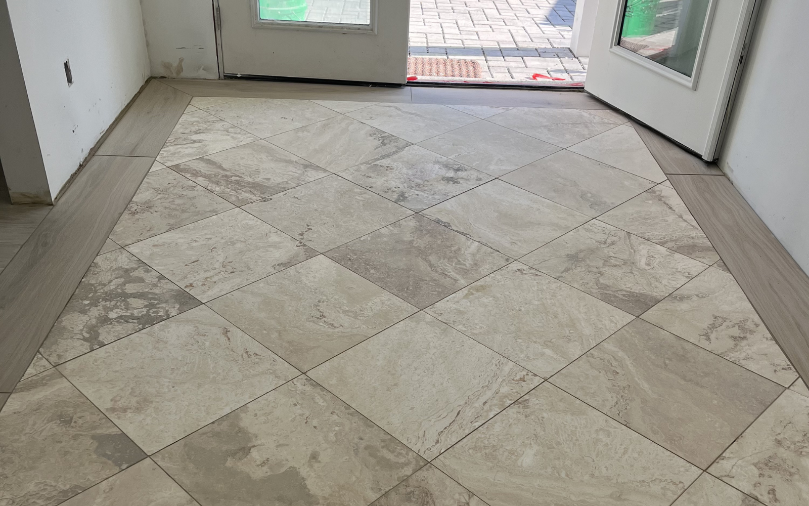 Kitchen flooring installation in Lakeland Florida home by Galloway Carpet One Floor & Home