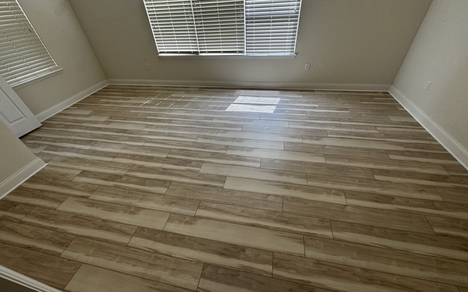 High quality flooring installation in Lakeland Florida residential project by Galloway Carpet One