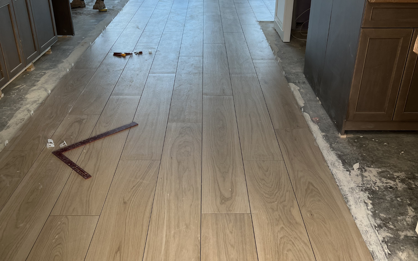 Custom flooring installation project in Lakeland FL home by Galloway Carpet One